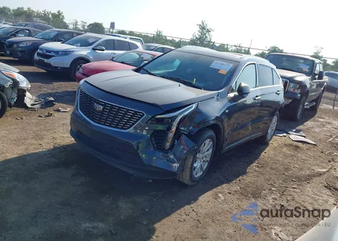 2019 Cadillac Xt4 Luxury из США, поврежденный, VIN 1GYFZBR49KF132962